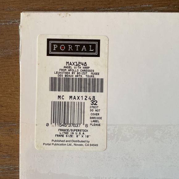 Original "Angel with Harp" Art Print - Picture 10 of 10